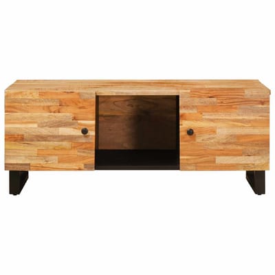 vidaXL - Salontafel - Bruin - 100 - x - 54 - x - 40 - cm - Massief - Mango - Hout