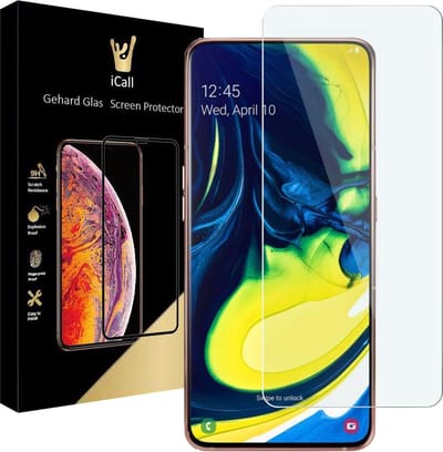 Screenprotector geschikt voor Samsung A80 - Screen Protector Glas