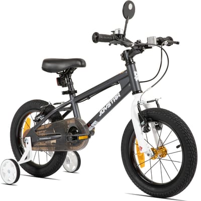 JOYSTAR Lomand Kinderfiets met Zijwieltjes - Jongens & Meisjes - 14 Inch - Geschikt voor 3 t/m 11 Jaar