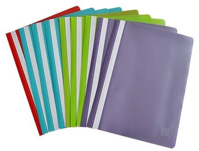 SOHO Snelhechters – Snelhechtmap – Snelbinders – Documentenmap – 10 stuks – Felle kleuren