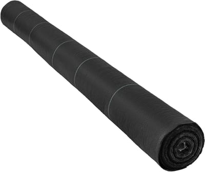 Worteldoek Bodembedekker - Gronddoek Tuin - Onkruid Vrij Houden - Water Doorlatend - Groot Formaat - Zwart