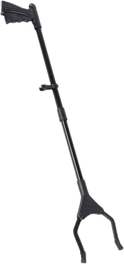 Grijper Reacher Tool - Opvouwbare Grijper - Voorwerpen Pakken - Draaibare Kaak - 80 cm - Zwart