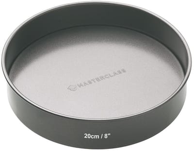 Ronde bakvorm met losse bodem laag, 20cm - Masterclass