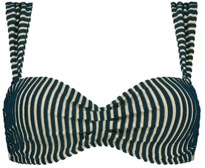 Beachlife Biknitop - Knitted Stripe Bandeau - Maat 75B