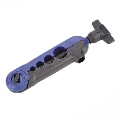 Dailygoods- Vislijnspoeler Multifunctioneel - Haspelopspoelsysteem - Visspoelen - Vlieglijnspoel - Verstelbaar tot 68 mm - Bevat 500 meter vislijn - Vislijnhaspel