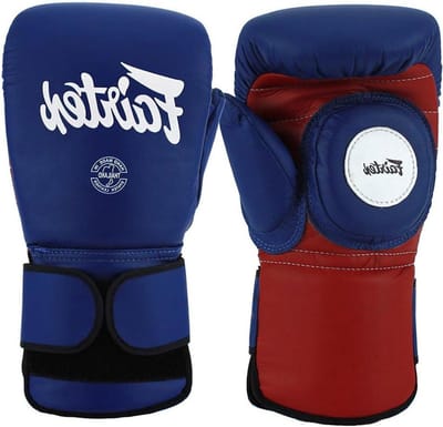 Combi Bokspads - Trainingshandschoenen Boksen - Trainen Slagen - Open Handpalm Ontwerp - 14 oz - Zwart