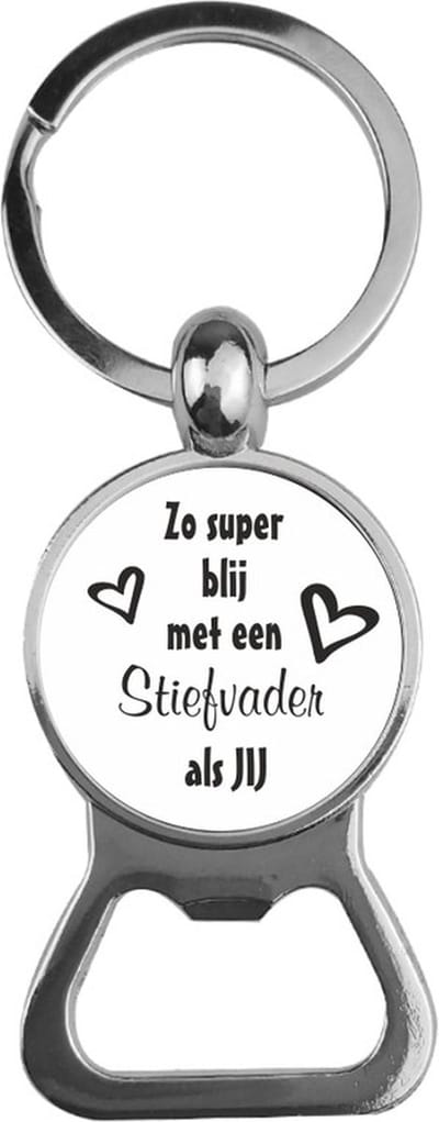 Bieropener Glas - Zo Super Blij Met Een Stiefvader Als Jij