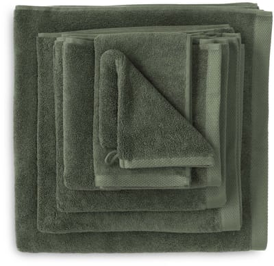 Heckett & Lane Premium Douchelaken 70 x 140 cm Army Green