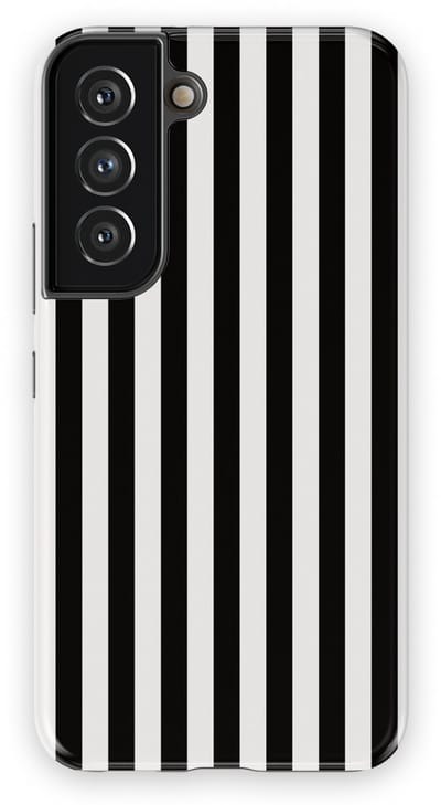 DripCase Gestreept Hoesje Samsung Galaxy S22 | Backcover met Mag | Stripes Motief | Trendy Case Samsung Galaxy S22 met Strepen Piano Lane