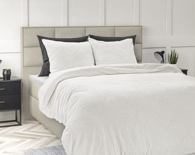 Dailygoods - Sleeptime Pluche Winterbeddengoed Set - Warm en Behaaglijk 135 x 200 cm