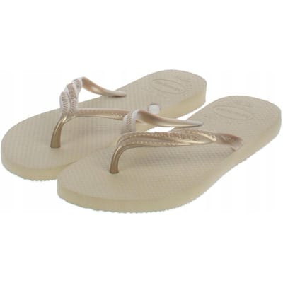 Havaianas Sandales Dorées pour Femme pour l'Été en Caoutchouc 33-34 J_C gray