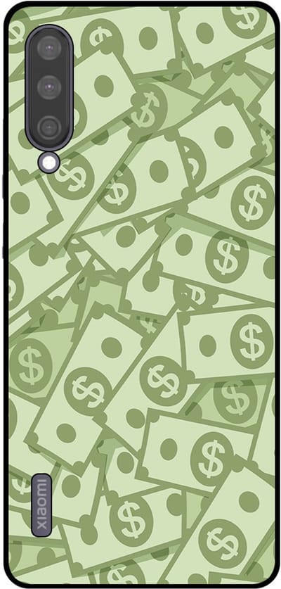 Smartphonica Telefoonhoesje Geschikt voor Xiaomi Mi A3 met Geld Opdruk - TPU Backcover Case With Money Design geschikt voor Xiaomi Mi A3