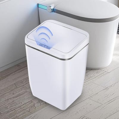Automatische Vuilnisemmer met Sensor 12L voor Badkamer, Keuken, Toilet en Kantoor