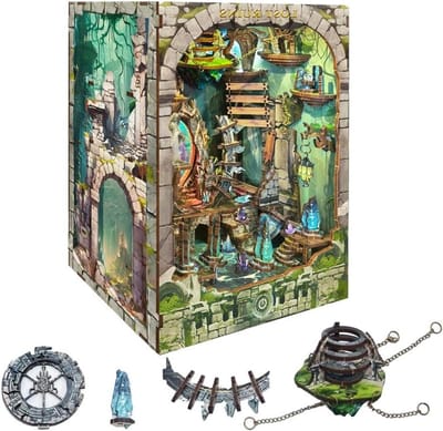 Doe-het-zelf Poppenhuis Kit - Miniatuur Huis - Huis Decoratie - Gedetailleerde Handleiding - 13.5 x 9 x 17 cm
