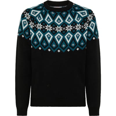 Sun68 - Ronde Kerst Fluo 11 Zwart K42158