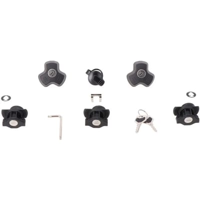 Kofferslotkit voor stijve motorfiets met 3 sloten + 1 slotkit + 2 anti-diefstalapparaten SW-Motech TRAX