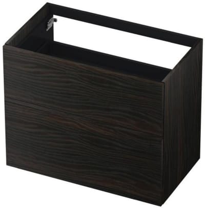 INK - Onderkast 2 Laden Push To Open 65cm Hout Decor - 800x450x650 Mm - Intens Eiken