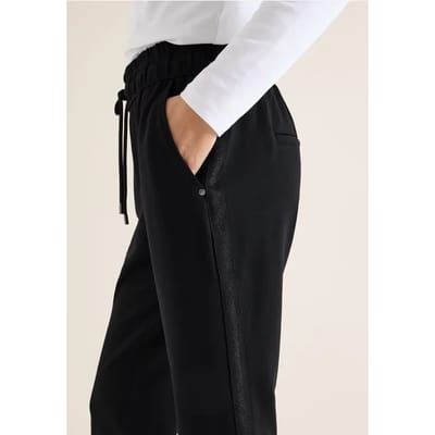Broek met glittertape