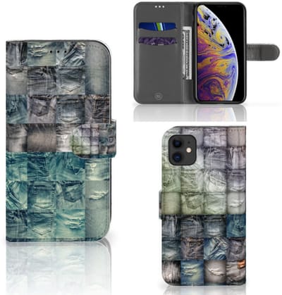 Wallet Case met Pasjes Apple iPhone 11 Spijkerbroeken