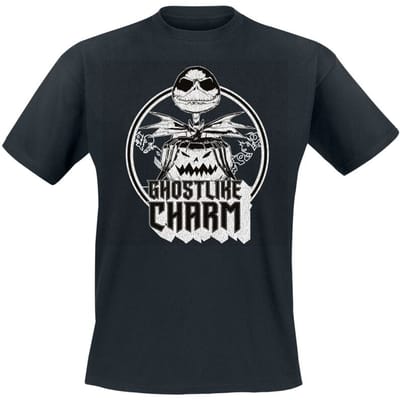 The Nightmare Before Christmas - Disney T-shirt - Charm - M tot 3XL - voor Mannen - zwart