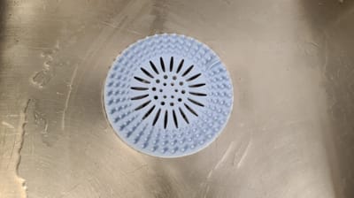 Go Go Gadget - Silicone Afvoerstop voor Keuken & Badkamer | Anti-Haar | Anti-Verstopping | Ontstopper | Gootsteen Zeef | Blauw