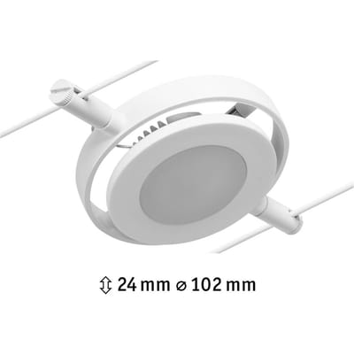 Paulmann 12V-kabelsysteem lamp 4.5 W LED Wit (mat), Chroom