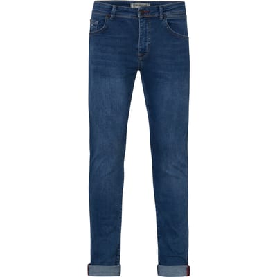 Petrol Industries Heren Jeans Slim Fit Seaham Classic - Spijkerbroek - Essentials Collection - Blauw - Maat W28L30