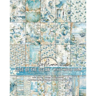 Ciao Bella Mixed Media Book "Edge of the Ocean"
