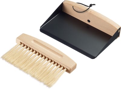 Westmark Tafelveegset – Praktische set met veger en blik voor het opvegen van kruimels van de eettafel, Duurzaam en compact – 154 × 110 × 40 mm