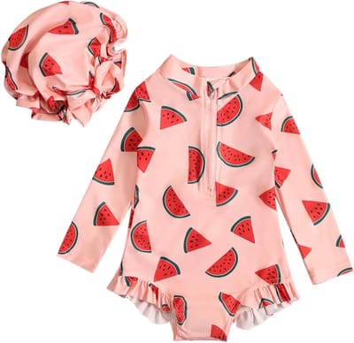 Bikini Set Kinderen - Zwemset Meisjes - Zomerpret Strand - Cartoon Print - Baby Maat - Meerdere Kleuren