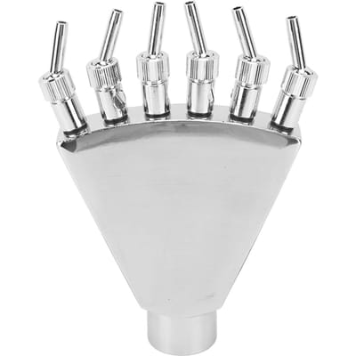 Buse de fontaine G1 Acier inoxydable Fontaine Jet d'eau Arroseur Tête d'arrosage Réglable Arroseur de jardin white