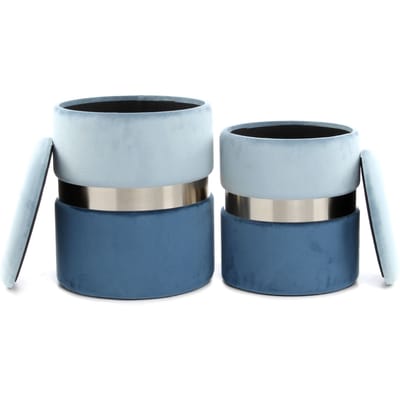 Poef Zora set van 2 | Hearthome & Living