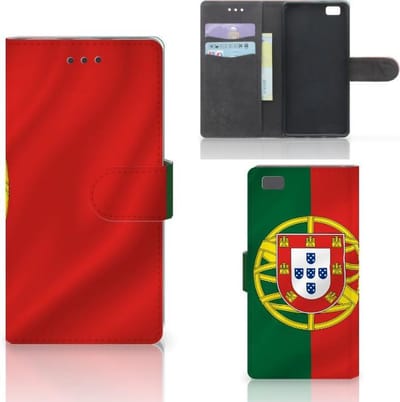 Book Case voor Huawei Ascend P8 Lite Bookstyle Case Portugal
