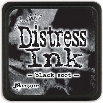 Tim Holtz - Distress Mini Ink pad - black soot - TDP39860