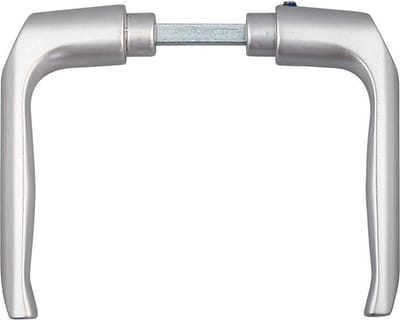 BUVA Deurkruk LF-Line 126mm - Deurdikte 54mm - F1 Zilverkleurig