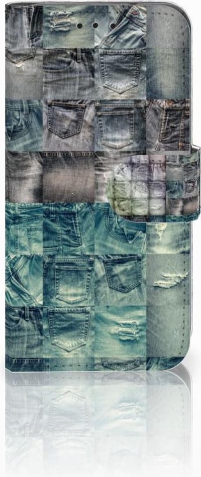 Wallet Case met Pasjes Samsung Galaxy S10e Spijkerbroeken