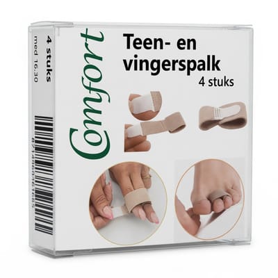 MedSense Comfort Teen- / Vingerspalk - vinger- teen spalk- 4 stuks