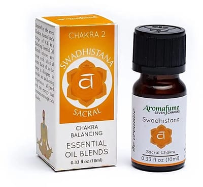 Aromafume - 2e chakra - swadishtana - essentiële olie mix - etherische olie - 10ml - Aromatherapie