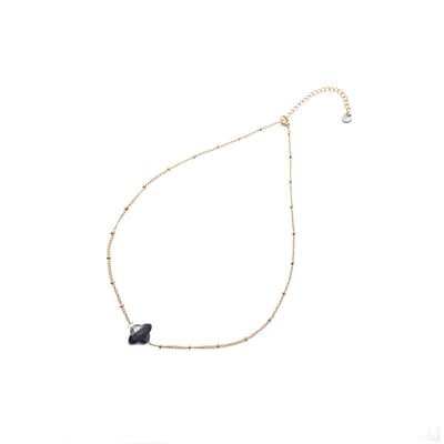 Go Dutch Label Collier klaver Zwart
