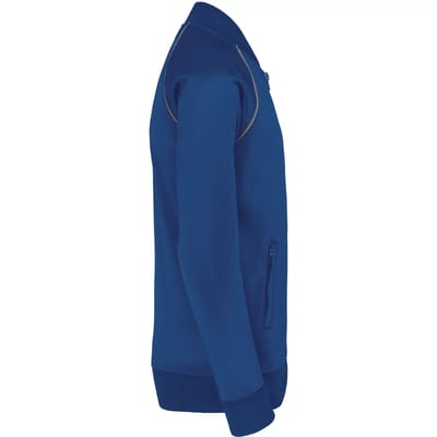 PROACT® Kindertrainingsjas met rits en biesje PA385 - Dark Royal Blue - 12/14 years (12/14 ans)
