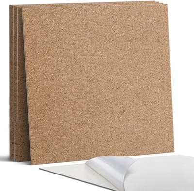Coloray Wandpanelen Zelfklevend - Textuur van natuurlijk materiaal Zelfklevende Wandpanelen - 50 cm x 50 cm - Bruin Wandpaneel PVC - 4 stuks - Texturen Wandpanelen Zelfklevend - Wandpaneel Keuken - Wandpanelen Badkamer
