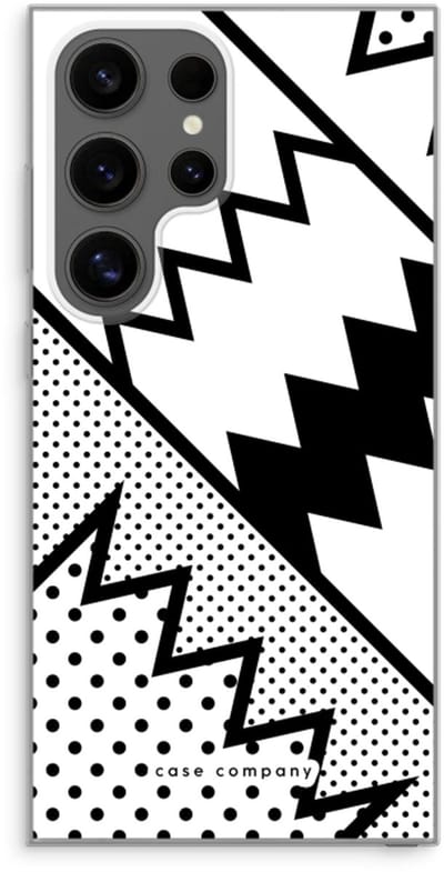 Case Company® - Hoesje geschikt voor Samsung Galaxy S24 Ultra hoesje - Pop Art #5 - Soft Cover Telefoonhoesje - Bescherming aan alle Kanten en Schermrand