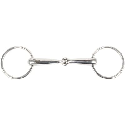 2-rings snaffle bit voor enkel paard Harry's Horse