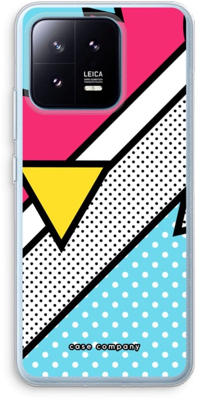 Case Company® - Hoesje geschikt voor Xiaomi 13 Pro hoesje - Pop Art #3 - Soft Cover Telefoonhoesje - Bescherming aan alle Kanten en Schermrand