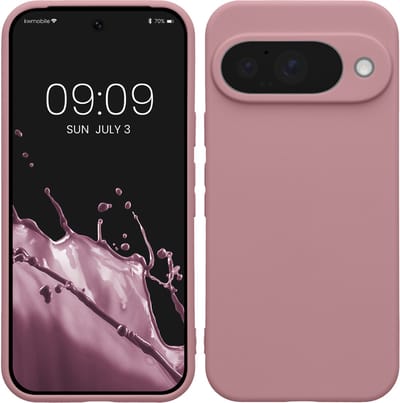 kwmobile telefoonhoesje geschikt voor Google Pixel 10 - Hoesje voor smartphone - Precisie camera uitsnede - In mat oudroze