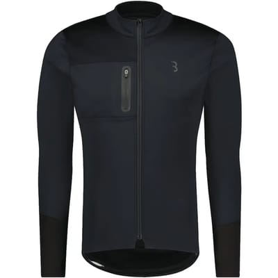 BBB Cycling ColdGuard Fietsjack - Winterjas - Winddicht en Waterafstotend - Racefiets Kleding - Zwart - Maat S - BBW-456