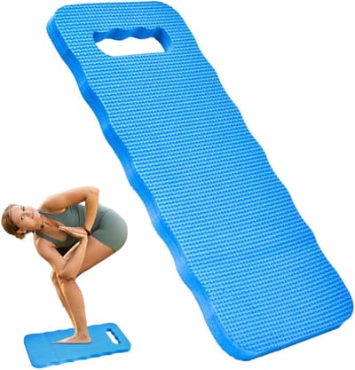 Draagbaar Kniekussen - Schokabsorberend Kussen - Comfortabel Werken - Waterdicht Ergonomisch Schuim - 40 x 18 cm - Zwart