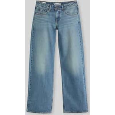straight fit jeans van puur katoen