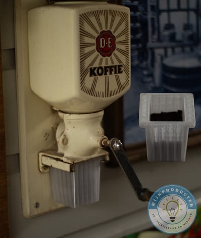 Opvangbakje voor koffiemolen Douwe Egberts
