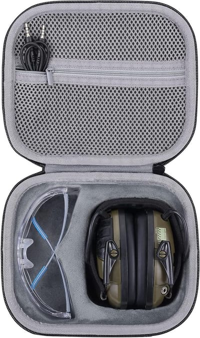 Draagbare Hard Case voor Howard Leight Impact Sport Oorkappen - Bescherming, Duurzaam, Reisvriendelijk